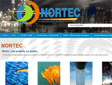 Tablet Screenshot of nortec-france.com